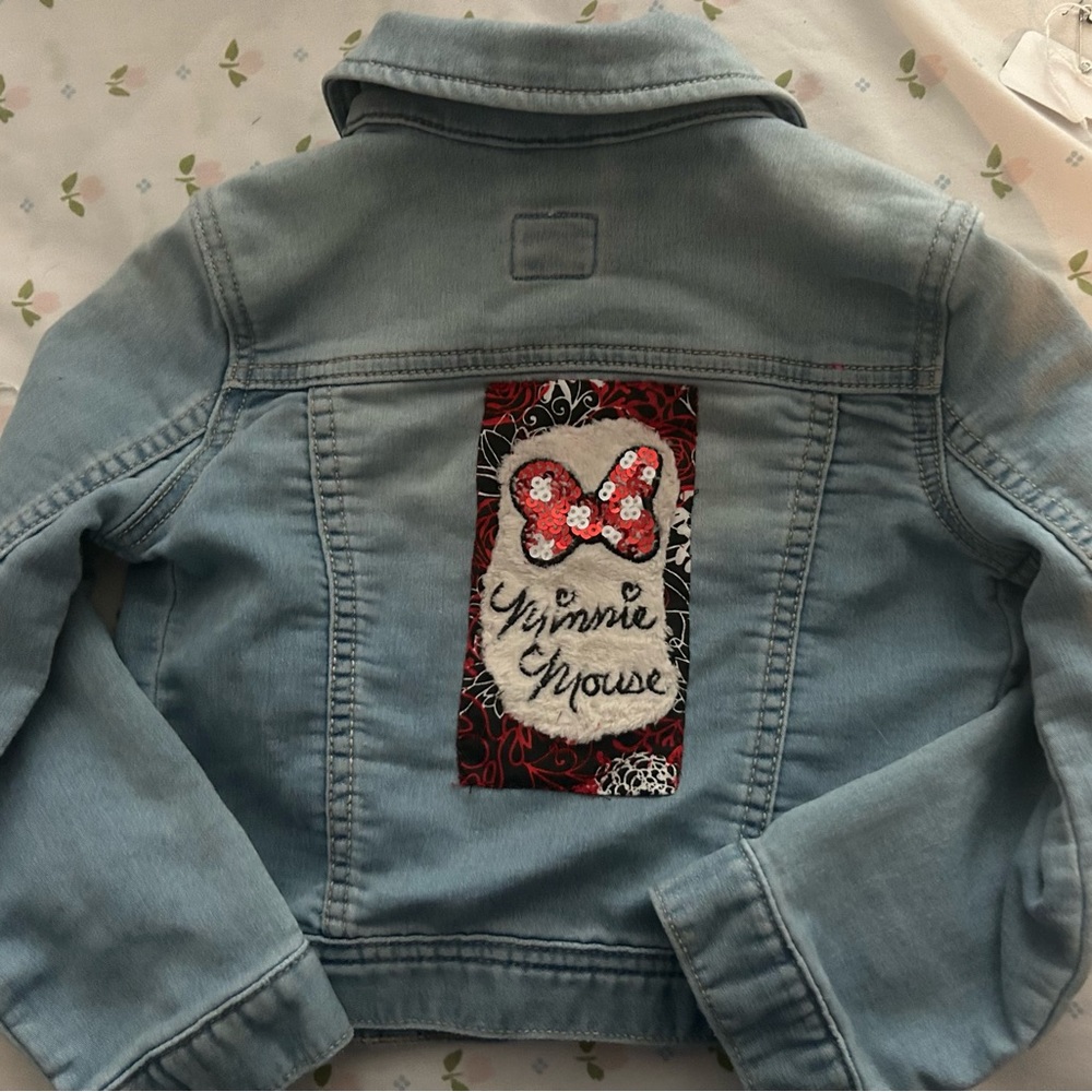 Minnie Mouse GAP denim jacket with appliqués